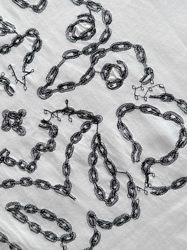 ブランドTシャツ素材ディテール